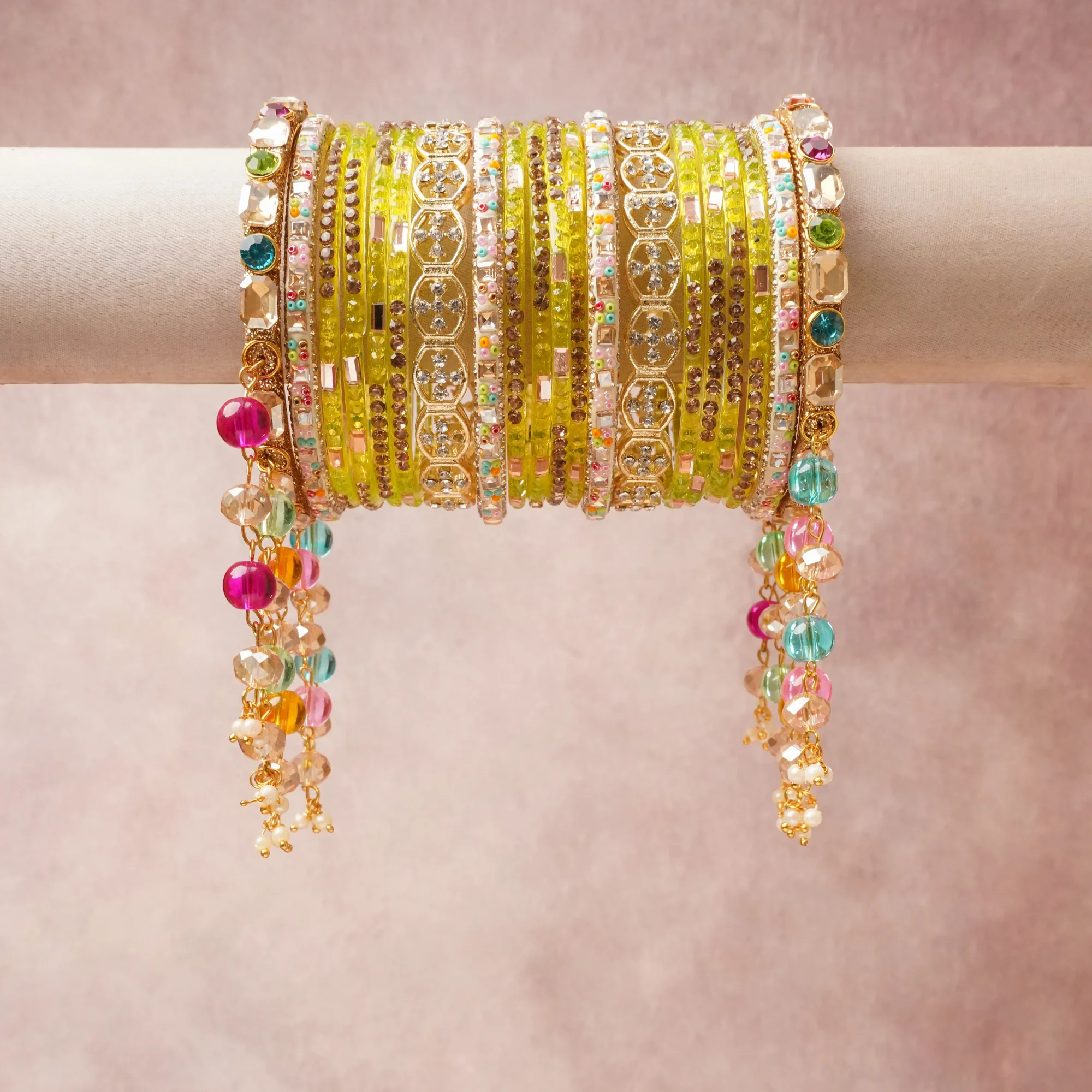 A majestic Lime Green set, complemented by Clear, Metallic Gold, Teal, Fuchsia, Orange, Peach, Amethyst Purple, Emerald Green, Ruby Red, Champagne, Bronze, Pearl White featuring Glass, Metal Alloy, Rhinestones, Simulated Gemstones, Glass Beads, Acrylic Beads, Faux Pearls.
Rich, ceremonial, and designed to be passed through generations.